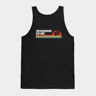 photographer Tank Top